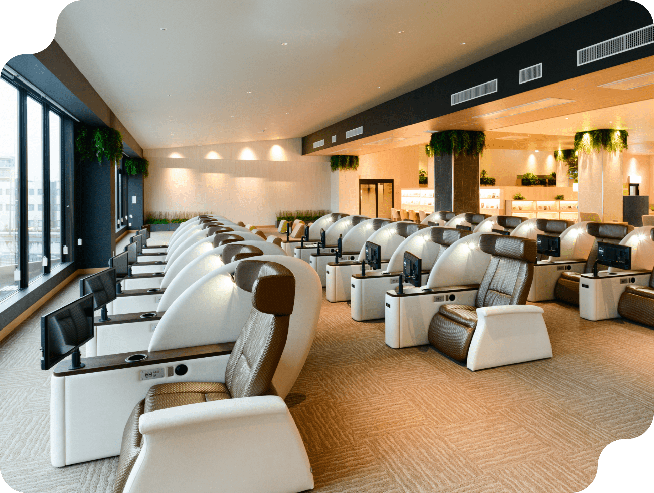 リクライニングベット